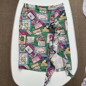 Ramona Midi Skirt in Multi Pomodoro
LPA